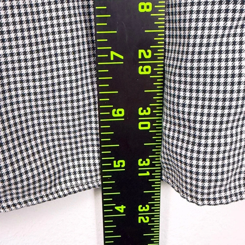 Polo Ralph Lauren Andrew Button Down Men 16.5 XL Black White Check‎ Cotton Shirt